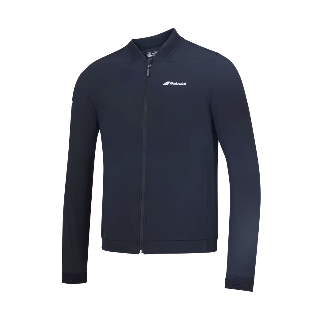Babolat Boy's Play Jacket (Black) - RacquetGuys.ca