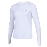 Babolat Women's Play Long Sleeve Top (White)