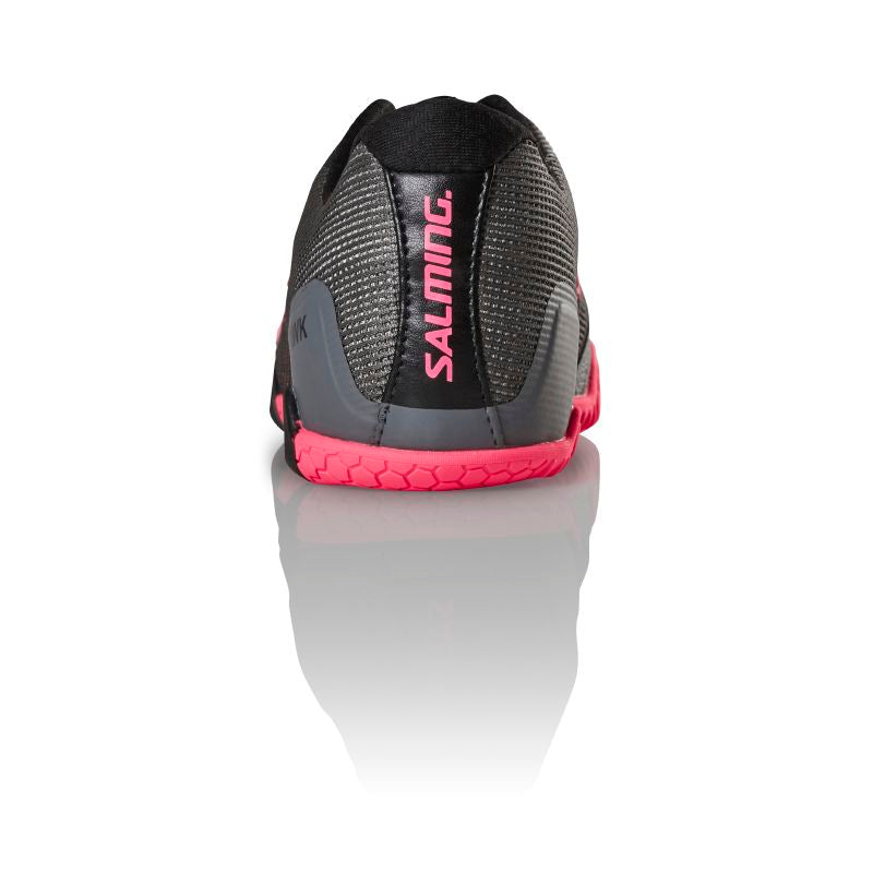 Salming Hawk Women's Indoor Court Shoe (Gun Metal/Pink) - RacquetGuys.ca