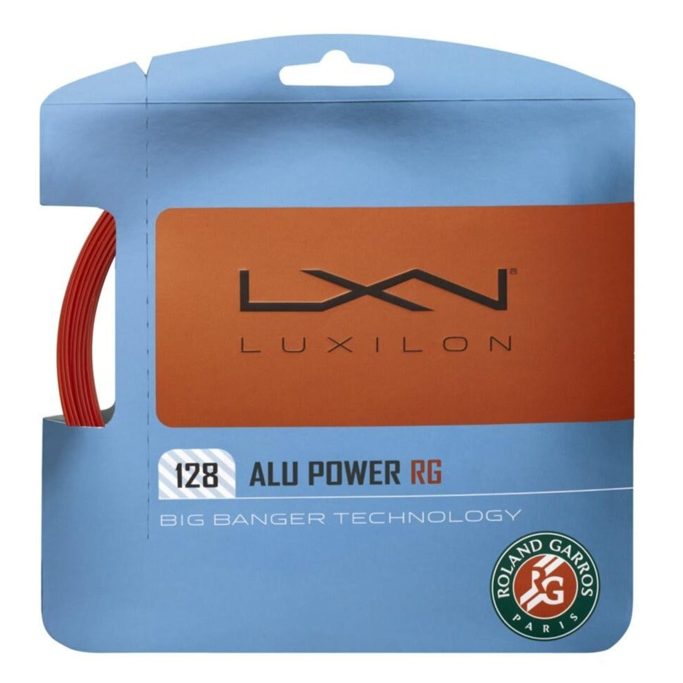 Luxilon ALU Power 16L Roland Garros Tennis String (Bronze) - RacquetGuys.ca