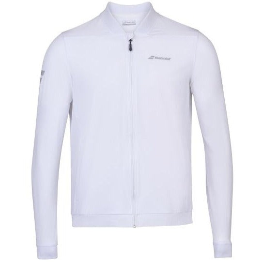 Babolat Men's Play Jacket (White) - RacquetGuys.ca