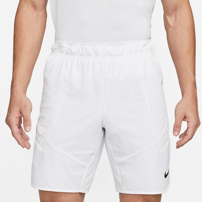 Nike Men's Dri-FIT Advantage 9-inch Short (White) - RacquetGuys.ca