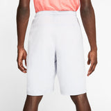 Nike Men's Flex 11-Inch Shorts (White/Black) - RacquetGuys.ca