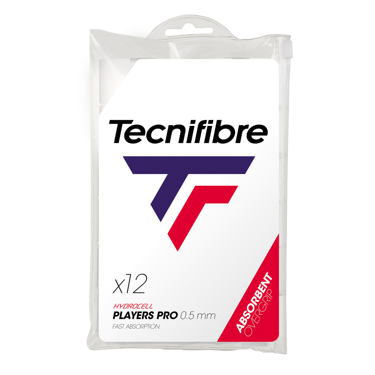 Tecnifibre ATP Pro Players Overgrip 12 Pack (White) - RacquetGuys.ca