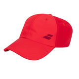 Babolat Junior Basic Logo Hat (Red) - RacquetGuys.ca