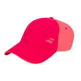 Babolat Junior Basic Logo Hat (Rose) - RacquetGuys.ca