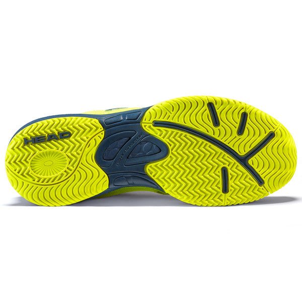 Head Revolt Pro 3.0 Junior Tennis Shoe (Neon Yellow/Dark Blue) - RacquetGuys.ca