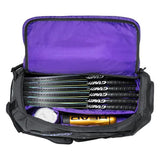 Head Gravity Duffel 6 Pack Racquet Bag (Black/Purple) - RacquetGuys.ca