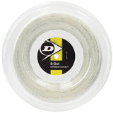 Dunlop Synthetic Gut 16/1.25 Tennis String Reel (White)