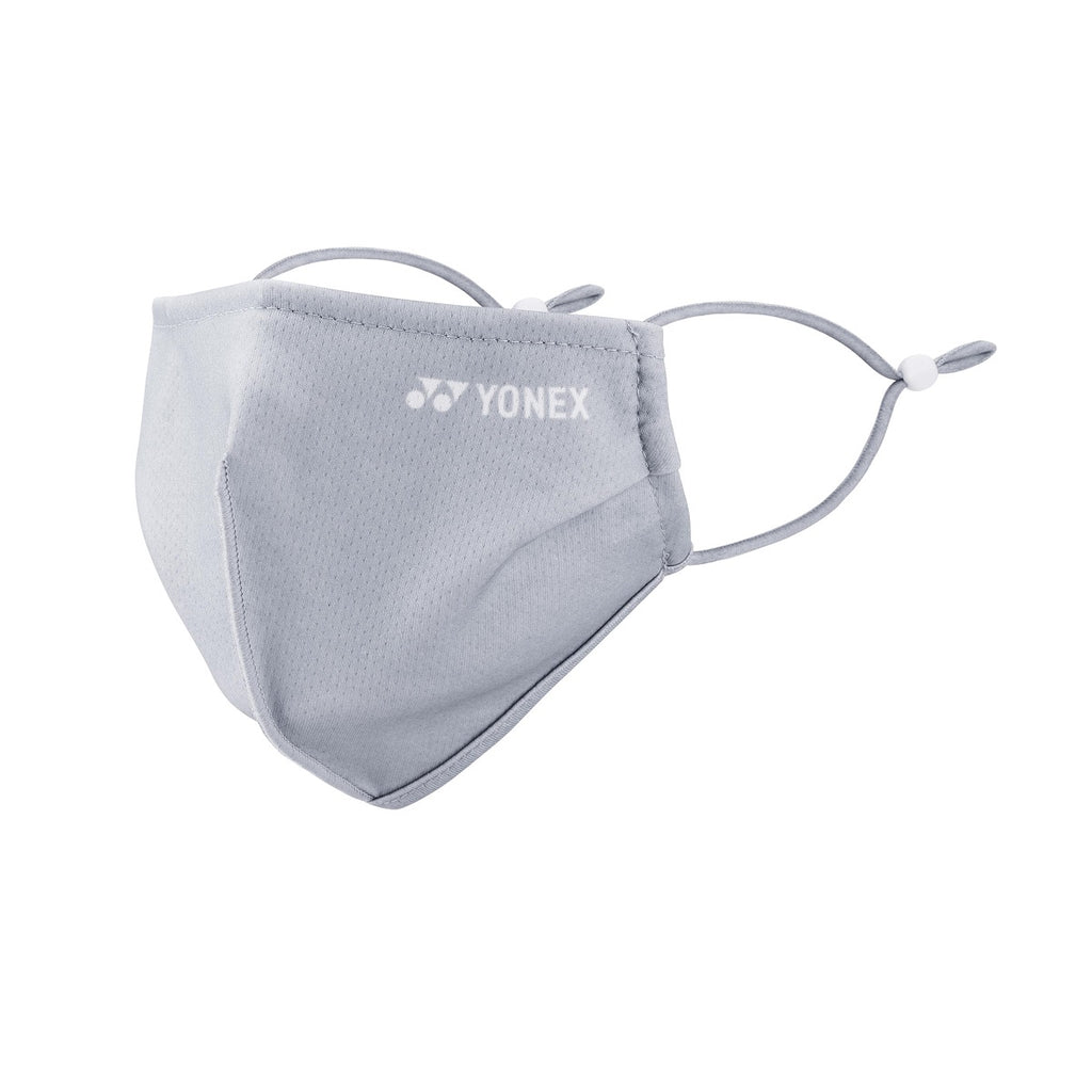 Yonex AC480 Reusable Cooling Face Mask (Ice Grey) - RacquetGuys.ca