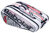 Babolat Pure Strike 12 Pack Racquet Bag (White) - RacquetGuys.ca