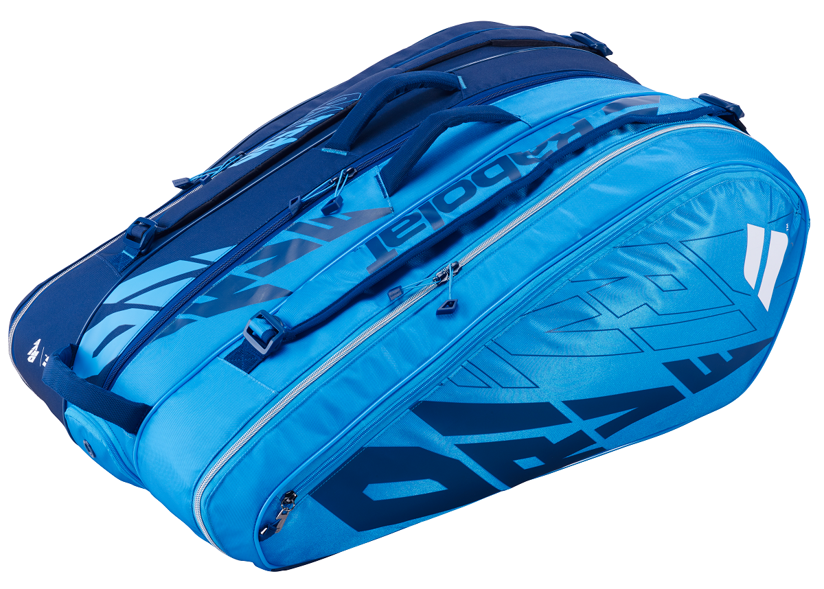 Babolat Pure Drive 12 Pack Racquet Bag (Blue/Navy) - RacquetGuys.ca