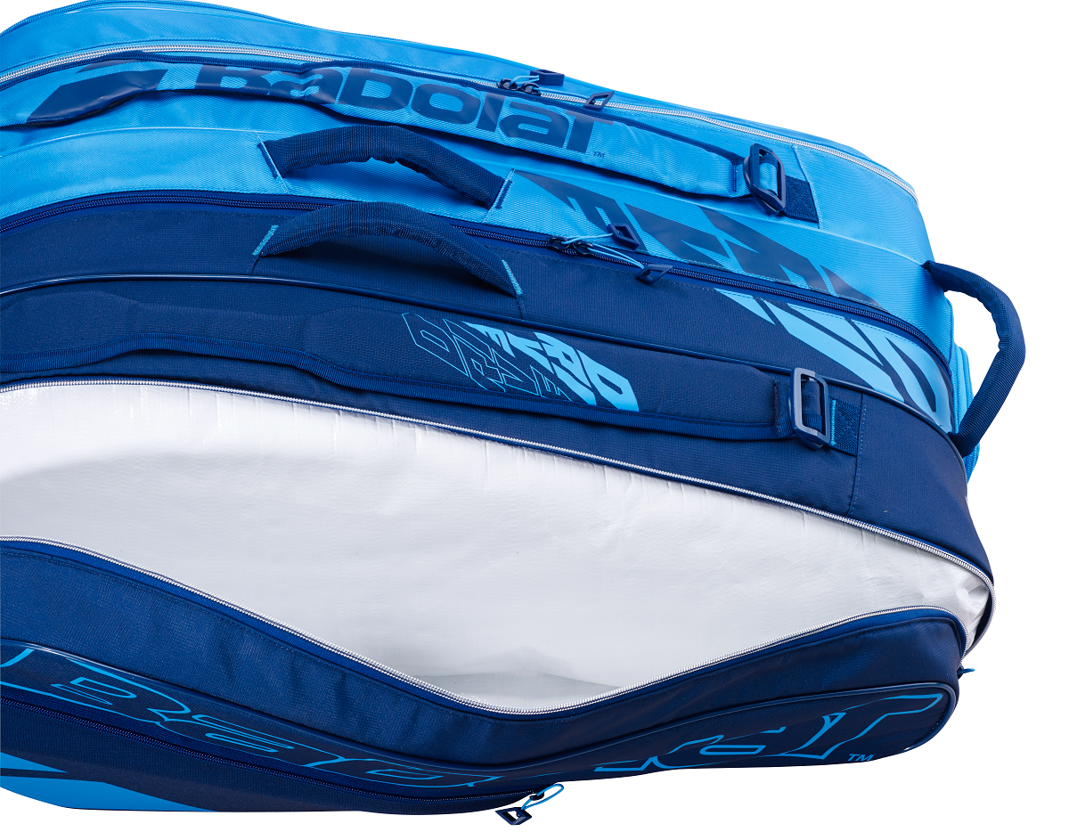 Babolat Pure Drive 12 Pack Racquet Bag (Blue/Navy) –