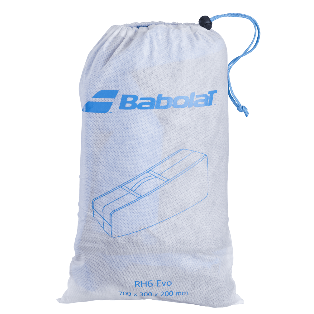 Babolat EVO Drive 6 Pack Racquet Bag (Blue/Grey) - RacquetGuys.ca
