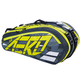 Babolat Pure Aero 6 Pack Racquet Bag 2023 (Black/Yellow)
