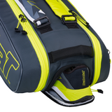 Babolat Pure Aero 6 Pack Racquet Bag 2023 (Black/Yellow) - RacquetGuys.ca