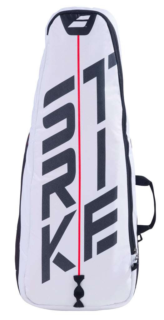 Babolat Pure Strike 3 Pack Backpack Racquet Bag (White/Black/Red) - RacquetGuys.ca