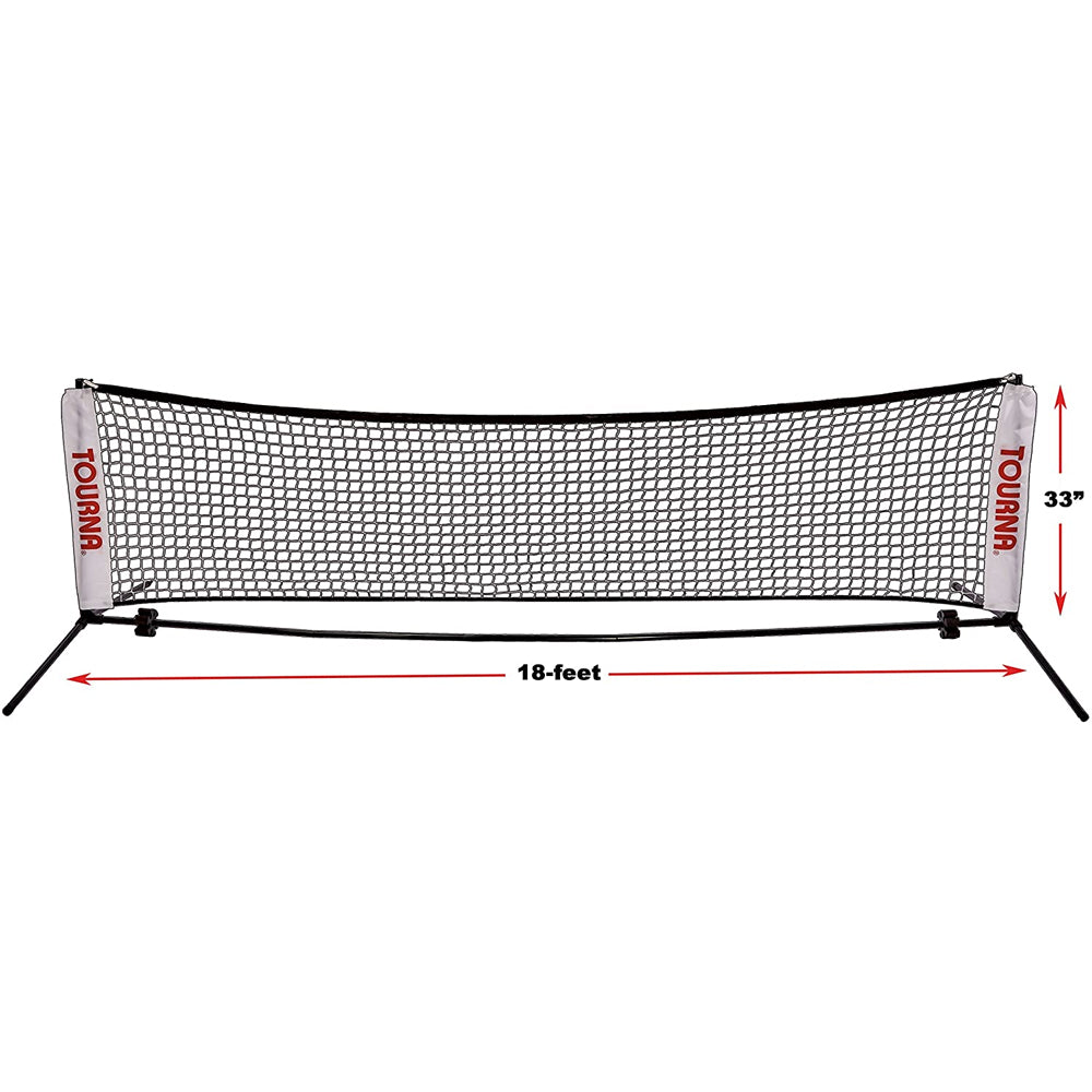 Tourna 18 Foot Mini Tennis Net - RacquetGuys.ca