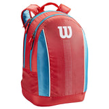 Wilson Junior Racquet Backpack (Coral/Blue/White)