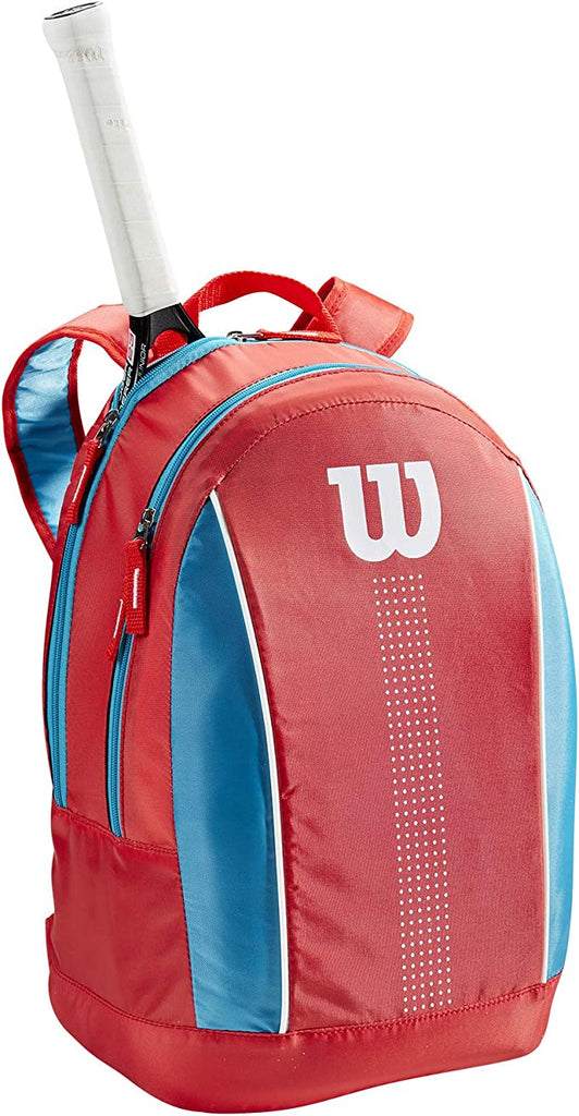 Wilson Junior Racquet Backpack (Coral/Blue/White) - RacquetGuys.ca