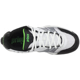 Prince T22 Men's Tennis Shoe (White/Black/Green) - RacquetGuys.ca