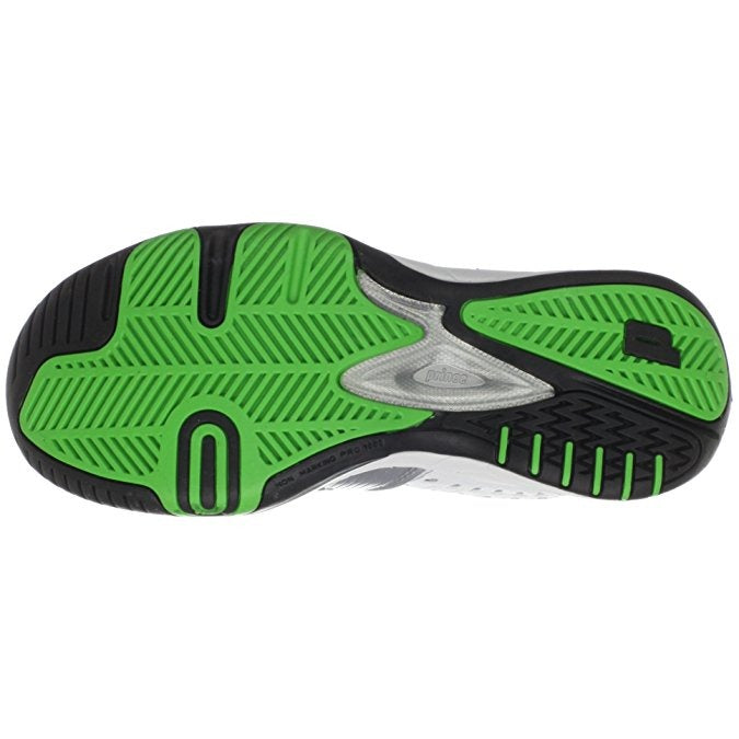 Prince T22 Men's Tennis Shoe (White/Black/Green) - RacquetGuys.ca