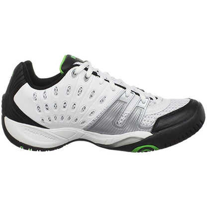 Prince T22 Men's Tennis Shoe (White/Black/Green) - RacquetGuys.ca