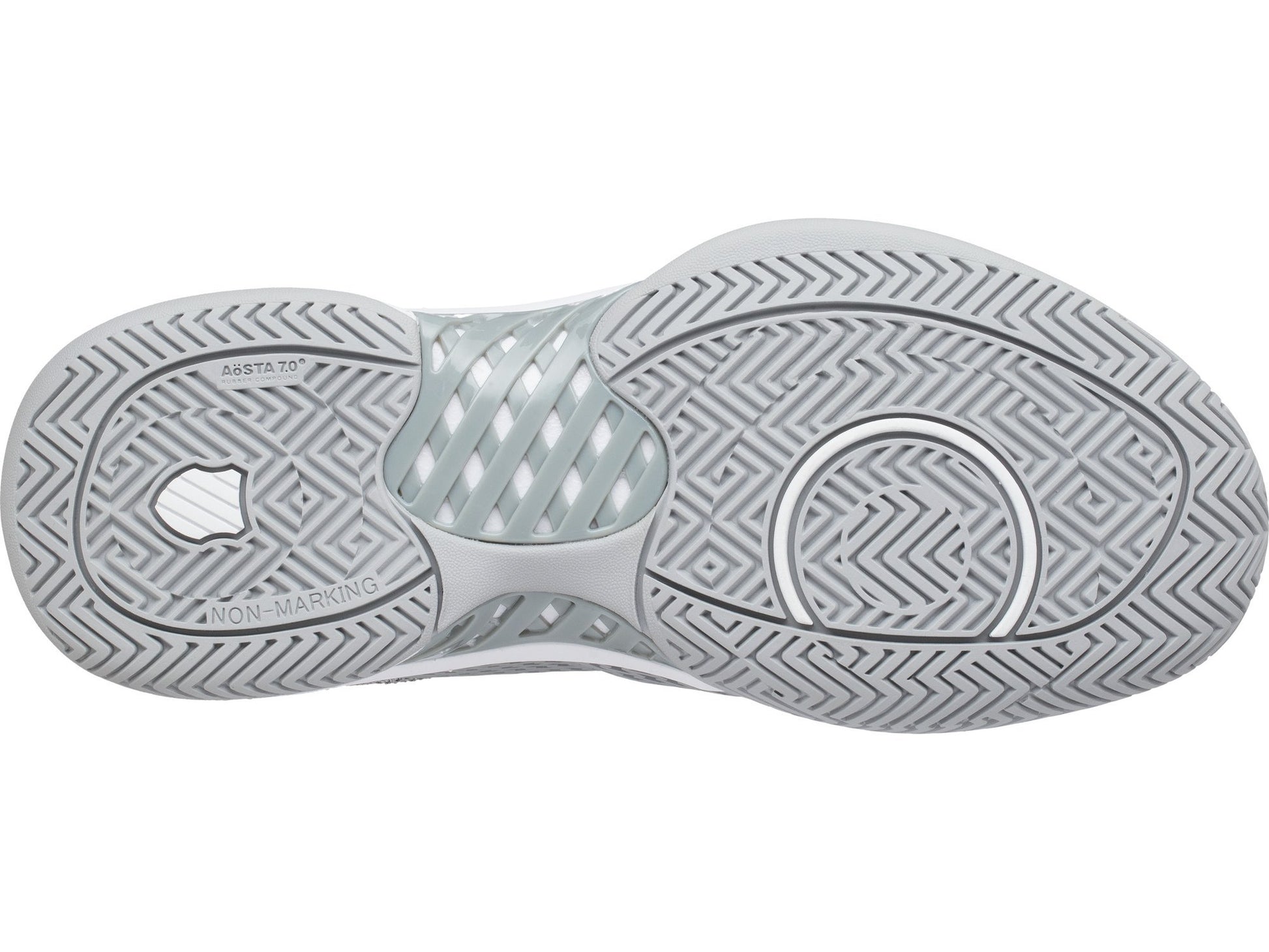 K-Swiss Express Light Women's Pickleball Shoe (Grey/White) - RacquetGuys.ca