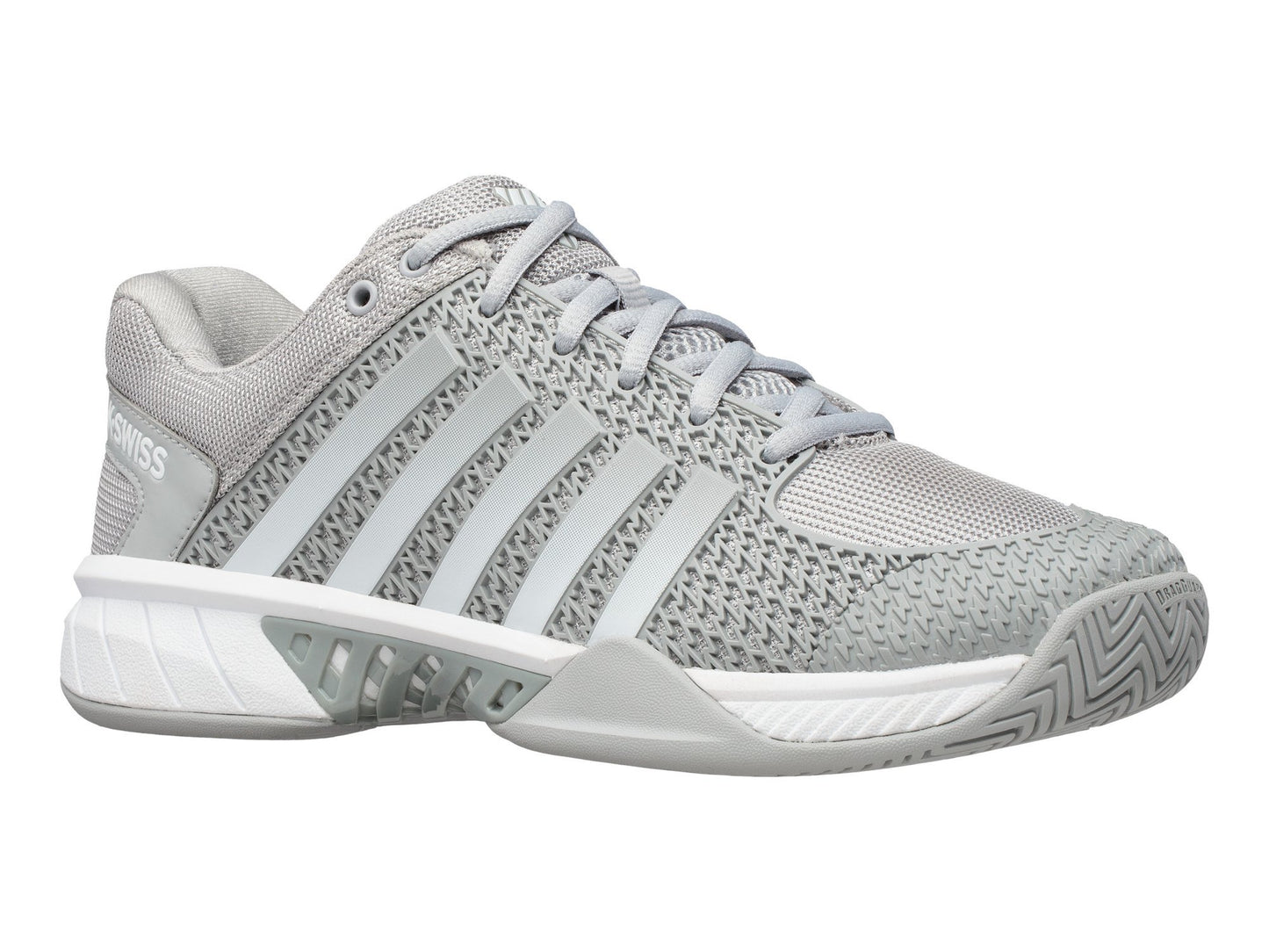K-Swiss Express Light Women's Pickleball Shoe (Grey/White) - RacquetGuys.ca
