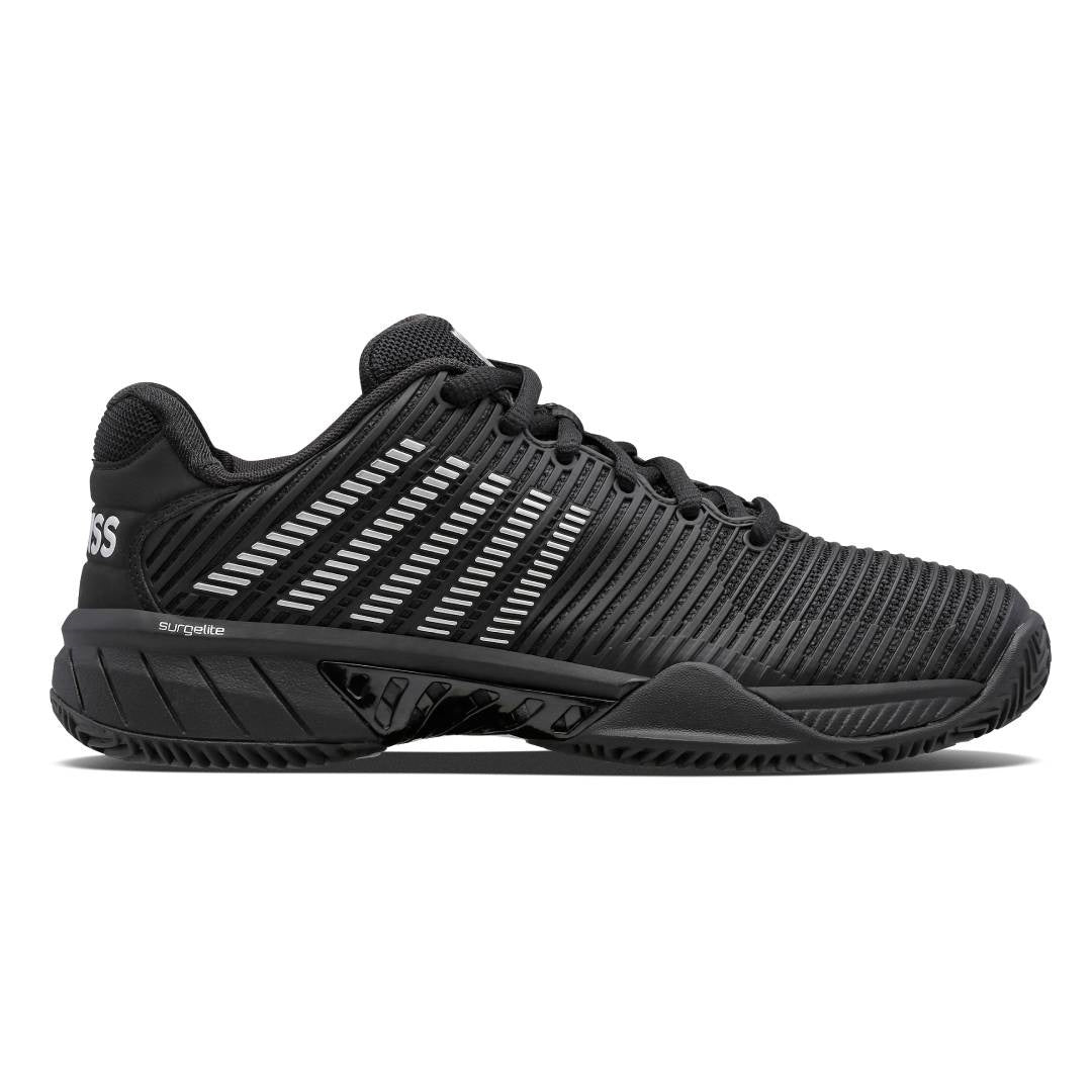 K-Swiss Hypercourt Express 2 All Court Women's Tennis Shoe (Black/White) - RacquetGuys.ca