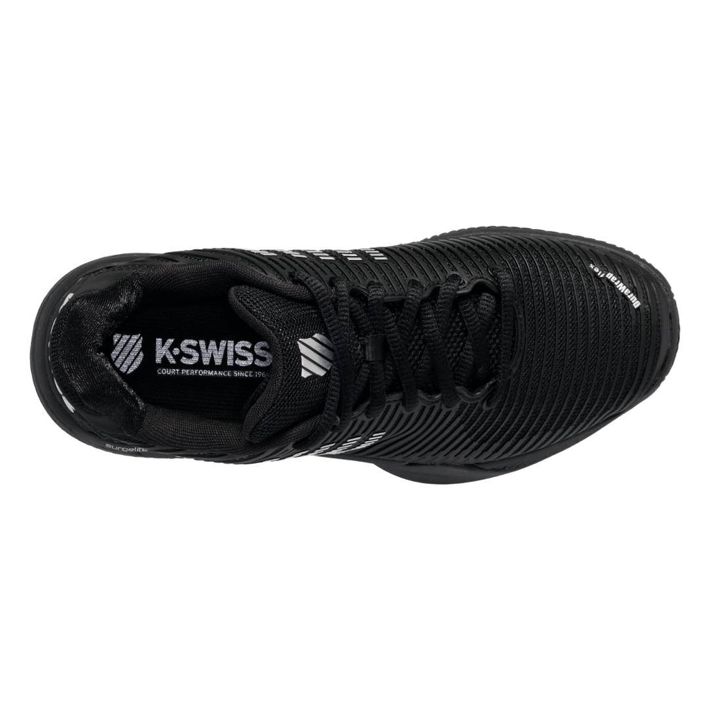 K-Swiss Hypercourt Express 2 All Court Women's Tennis Shoe (Black/White) - RacquetGuys.ca