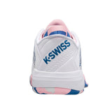 K-Swiss Hypercourt Supreme Women's Tennis Shoe (White/Star Sapphire/Orchid Pink) - RacquetGuys.ca