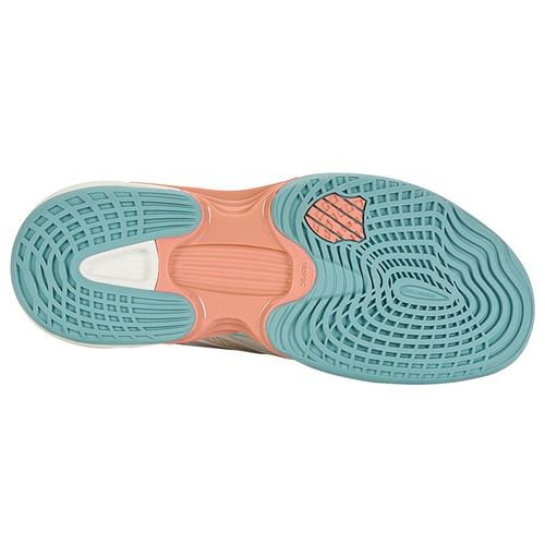 K-Swiss SpeedTrac Women's Tennis Shoe (White/Blue) - RacquetGuys.ca