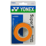 Yonex Super Grap Overgrip 3 Pack (Orange)