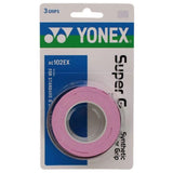 Yonex Super Grap Overgrip 3 Pack (Pink) - RacquetGuys.ca