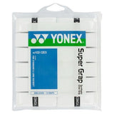 Yonex Super Grap Overgrip 12 Pack (White) - RacquetGuys.ca