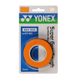 Yonex Super Grap Tough Overgrip 3 Pack (Orange) - RacquetGuys.ca