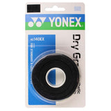 Yonex Dry Grap Overgrip 3 Pack (Black) - RacquetGuys.ca