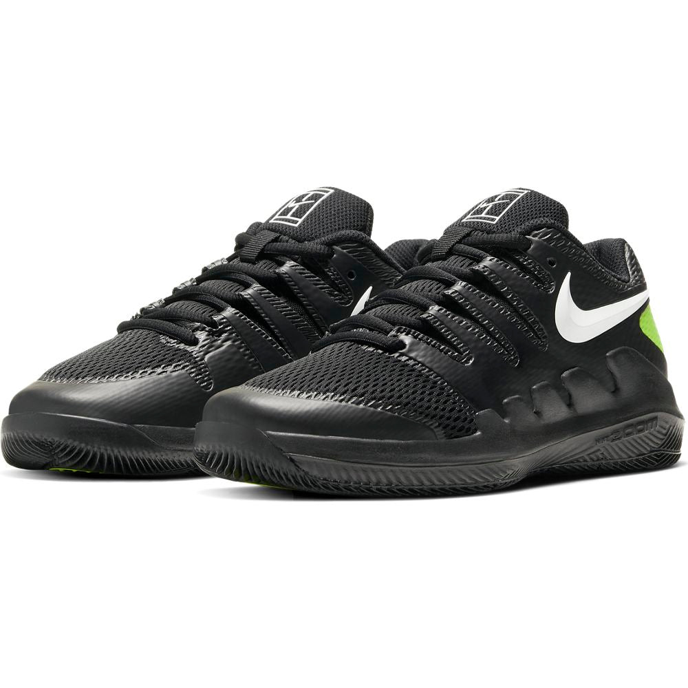 Nike Junior Vapor X Junior Tennis Shoe (Black/White) - RacquetGuys.ca
