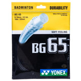 Yonex BG 65 Badminton String (Black) - RacquetGuys.ca