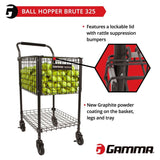Gamma Brute Teaching Cart 325 - RacquetGuys.ca