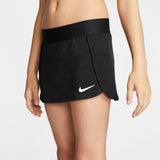 Nike Girl's Court Skirt (Black/White) - RacquetGuys.ca