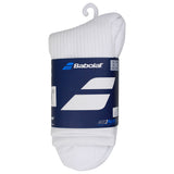 Babolat Mix 3 Pairs Socks (White) - RacquetGuys.ca