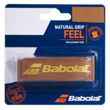Babolat Natural Leather Replacement Grip (Brown) - RacquetGuys.ca