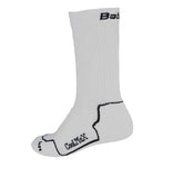 Babolat Team Single Socks with CoolMax (White) for Tennis or Badminton - RacquetGuys.ca