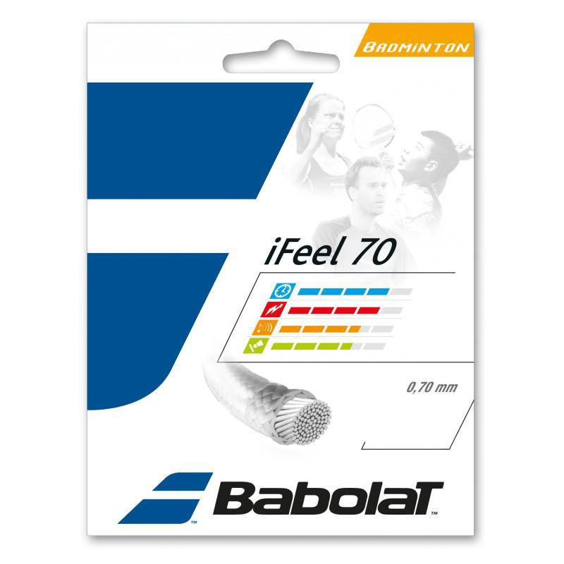 Babolat iFeel 70 Badminton String (Black) - RacquetGuys.ca