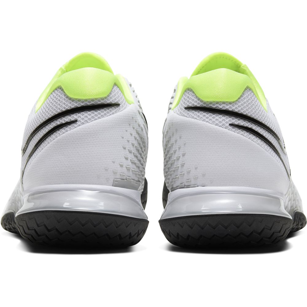 Nike Air Zoom Vapor Cage 4 Men's Tennis Shoe (White/Black/Green) - RacquetGuys.ca