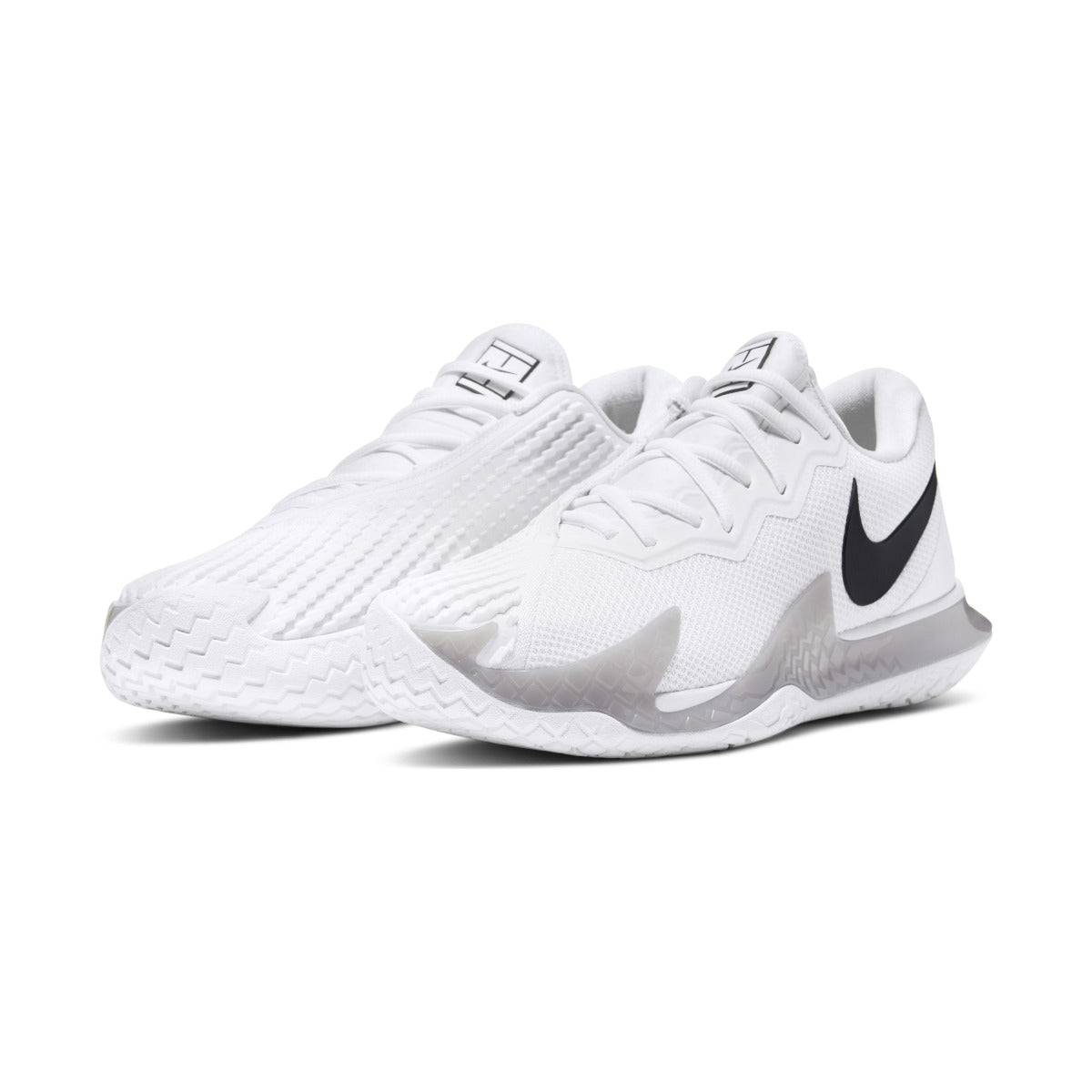 Nike Air Zoom Vapor Cage 4 Men's Tennis Shoe (White/Black) - RacquetGuys.ca
