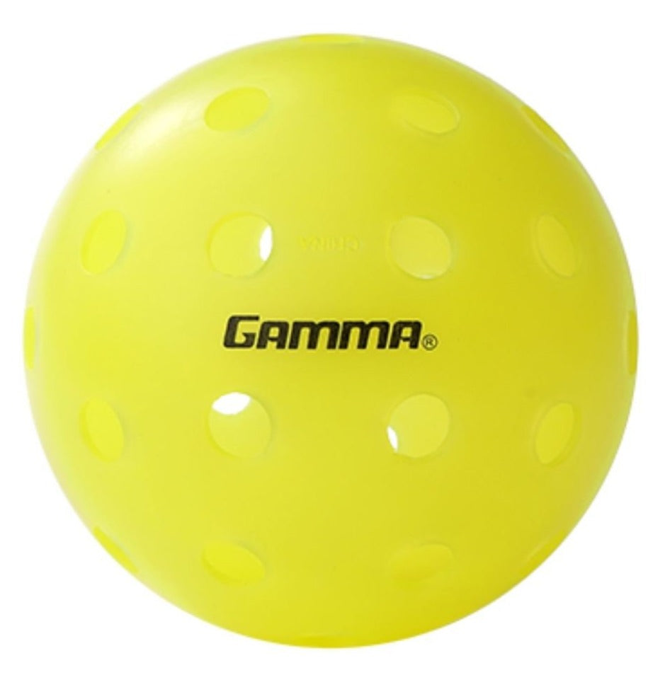 Gamma Photon Outdoor Pickleball Yellow - RacquetGuys.ca