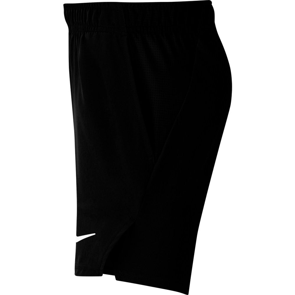Nike Boy's Court Flex Ace Shorts (Black/White) - RacquetGuys.ca